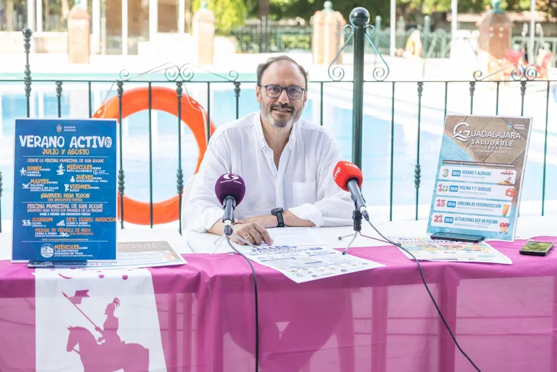 Guadalajara lanza "Piscina y Salud" y "Verano Activo" con actividades gratuitas