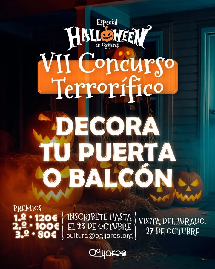 Ogíjares celebra su VII Concurso Terrorífico de Halloween con premios en metálico