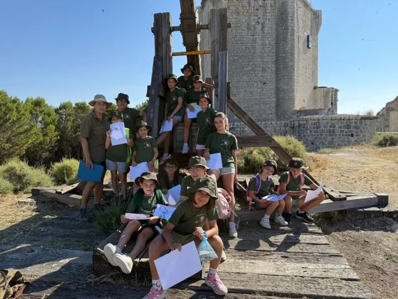 Arranca la quinta edición del Campamento Arqueológico de Íscar para niños