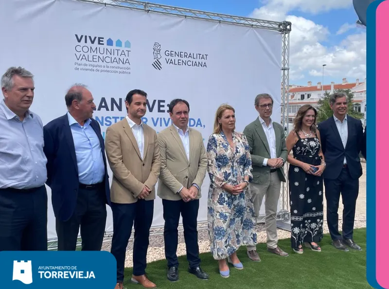 Torrevieja inicia la construcción de 36 viviendas protegidas bajo el Plan Vive