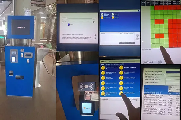 Alcañiz moderniza el acceso a sus instalaciones deportivas con máquinas de autoventa y códigos QR