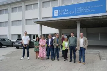 El Instituto Manuel Murguía de Arteixo estrena instalaciones renovadas tras una inversión de 1,2 M€