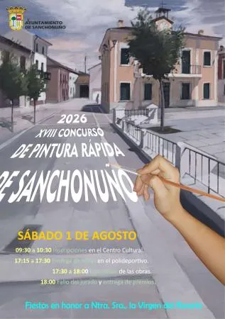 Sanchonuño convoca su XVIII Concurso de Pintura Rápida con premios en metálico y embutidos