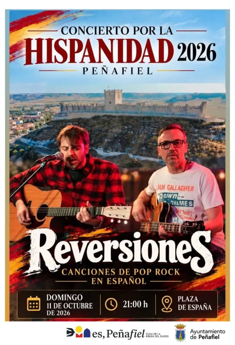 Peñafiel celebra la Hispanidad con un concierto gratuito en la Plaza de España