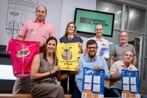 Caspe acoge la XLII Vuelta Ciclista al Bajo Aragón con 200 corredores cadetes