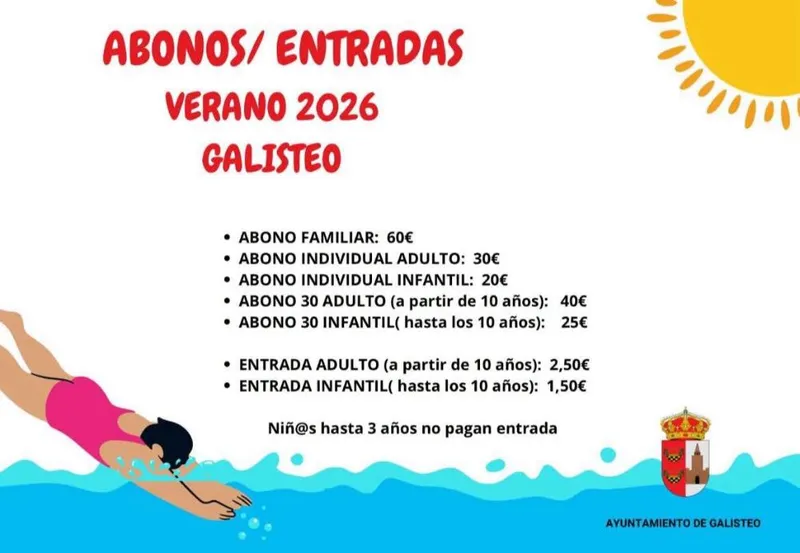 Galisteo abre su piscina municipal con entrada gratuita el fin de semana inaugural