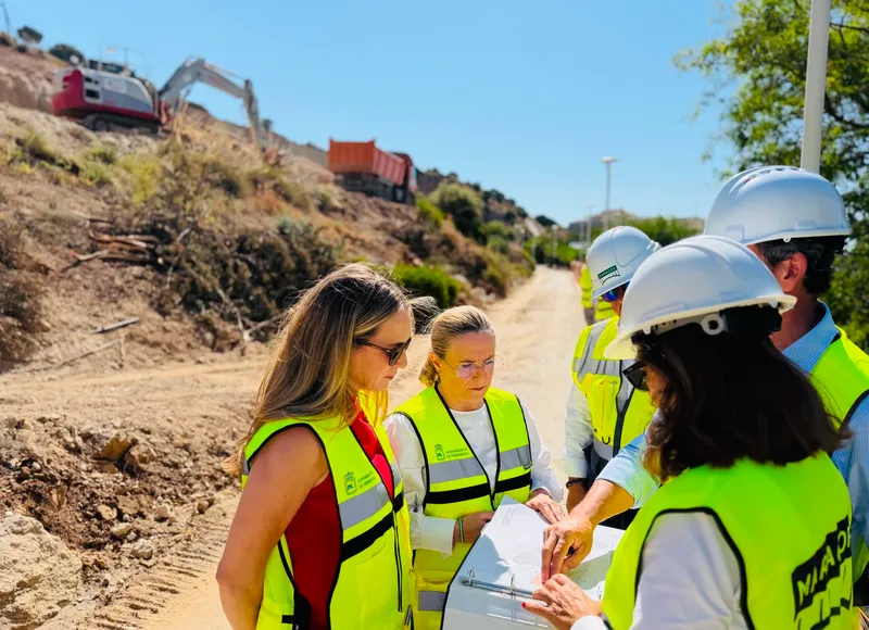 Fuengirola inicia la 'Montaña del Deporte' con 56 nuevas plazas de aparcamiento