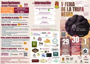 Cogeces del Monte celebra su V Feria de la Trufa Negra con un programa de actividades