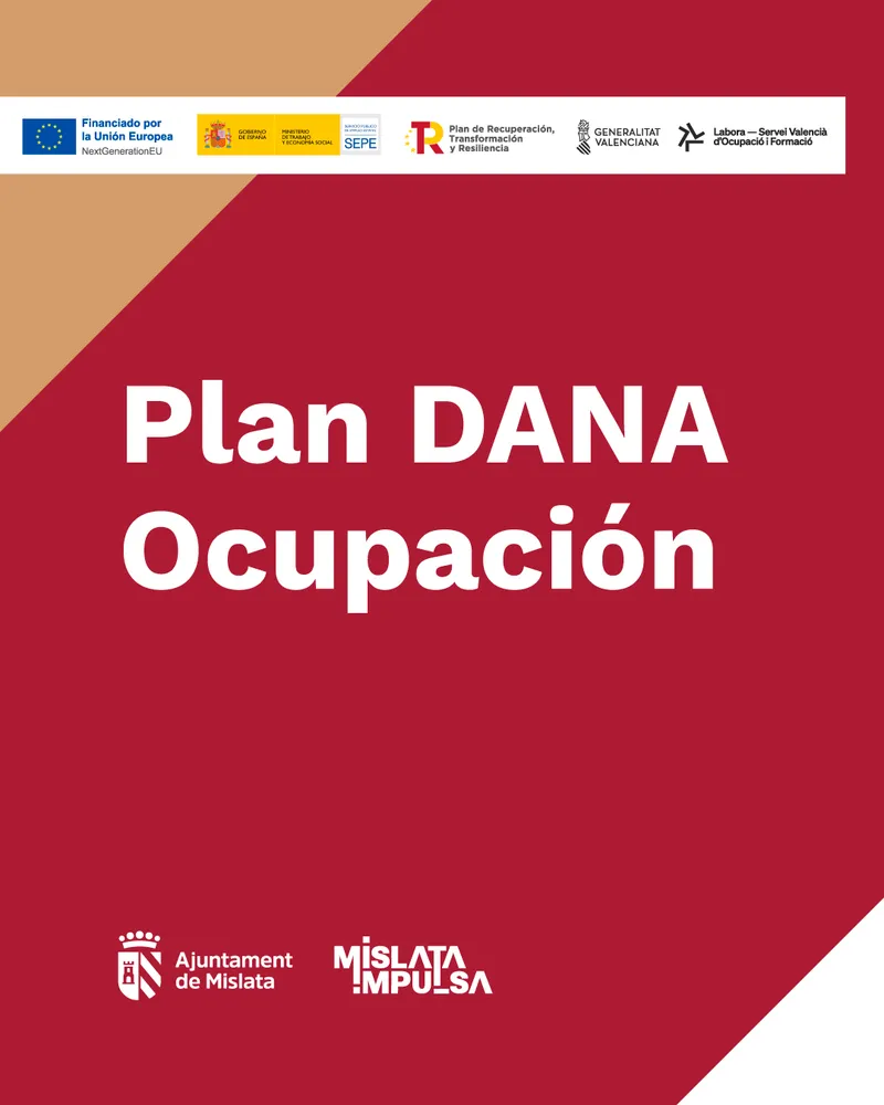 Mislata abre el plazo para participar en el Plan DANA de Ocupación