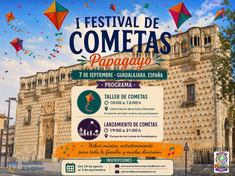 Guadalajara celebra su primer festival de cometas previo a las Ferias