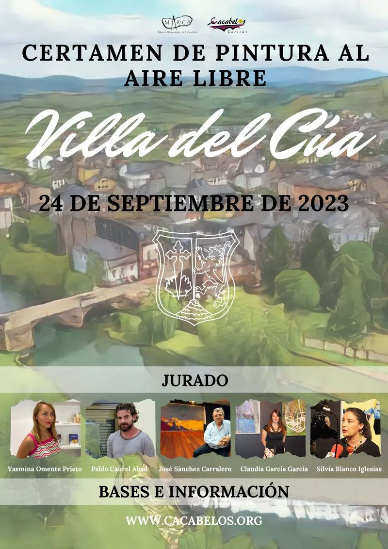 Cacabelos lanza el Certamen de Pintura al Aire Libre "Villa del Cúa" para fomentar el arte