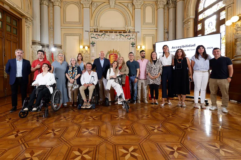 Valladolid refuerza la accesibilidad en sus fiestas patronales con múltiples iniciativas