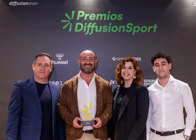 Paredes galardonada con el Premio a la Innovación en Diffusion Sport 2026
