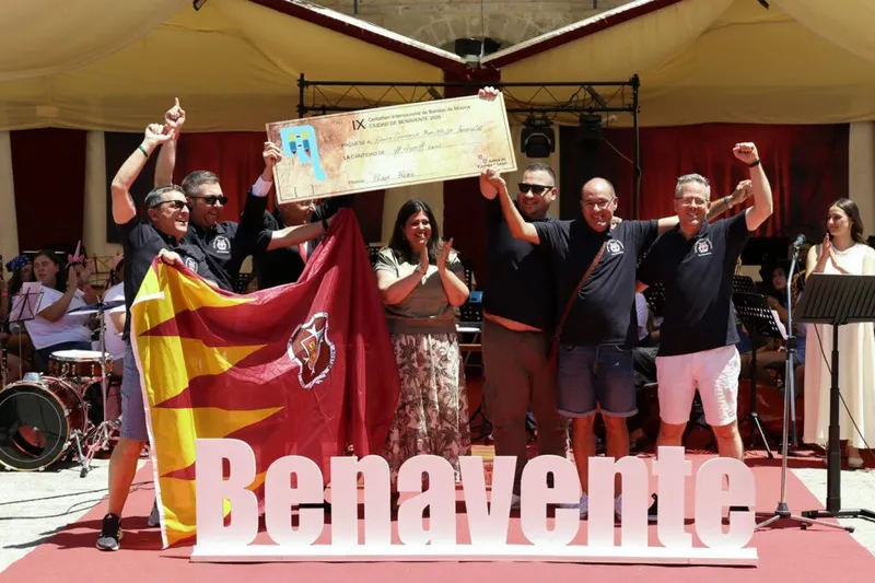La Banda Sinfónica de Madridejos triunfa en el Certamen Internacional de Benavente