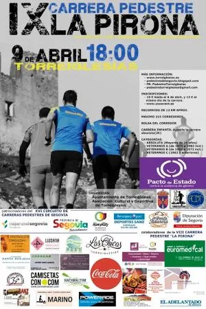 Torreiglesias se prepara para la IX Carrera pedestre La Pirona el 9 de abril