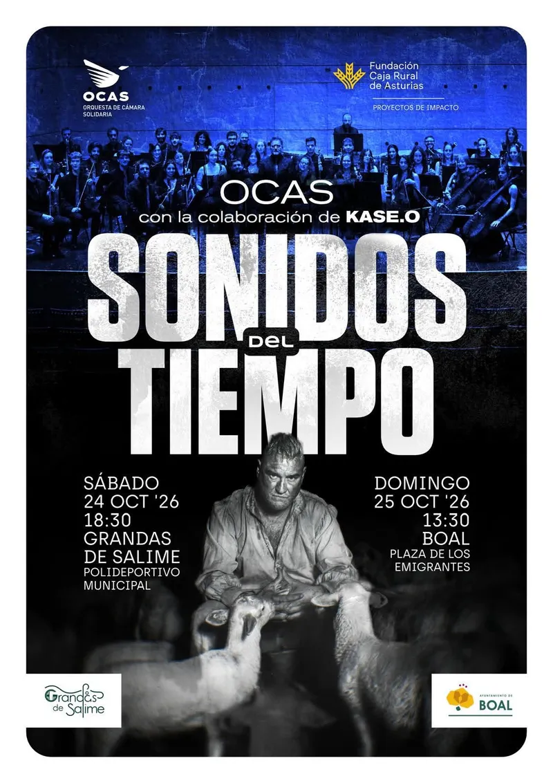 Ocas y Kase.O fusionan rap y orquesta en Boal y Grandas de Salime