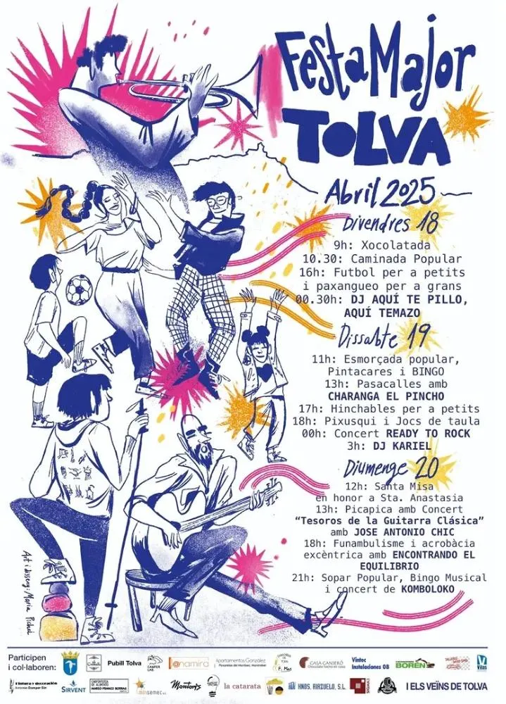 Tolva se prepara para sus Fiestas Mayores 2025 con un programa variado