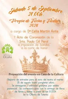 Ocaña da el pistoletazo de salida a sus Fiestas con pregón y coronación