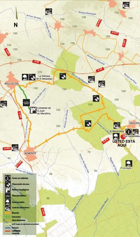 Descubre las rutas senderistas de Almonte: Pinares, campiña y dunas de Doñana