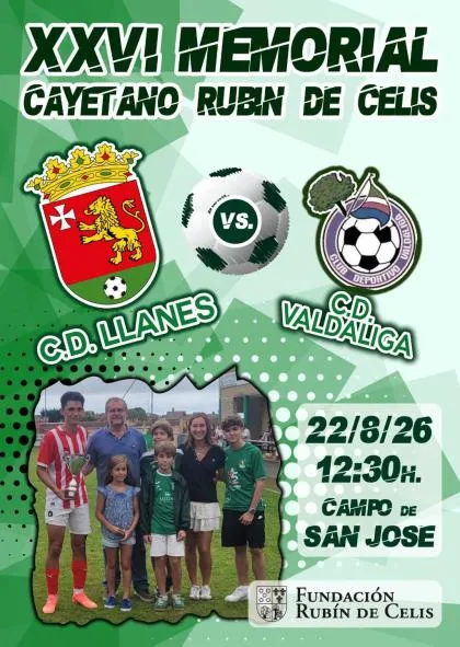 Llanes acoge el XXVI Memorial Cayetano Rubín de Celis de fútbol
