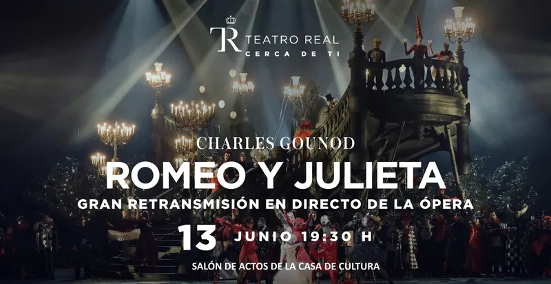 Cella retransmite en directo la ópera «Romeo y Julieta» en la Casa de Cultura