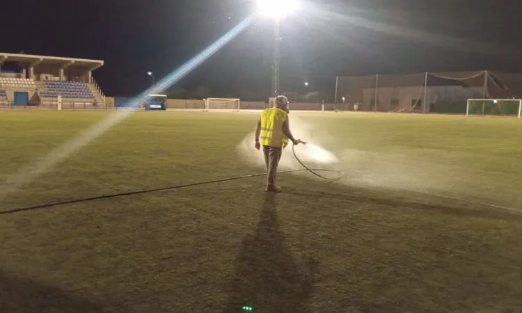 Casariche inicia la fumigación estival contra plagas en zonas verdes y espacios públicos