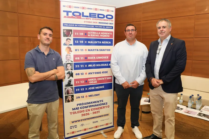 Toledo presenta su ciclo de conciertos de otoño con 15 actuaciones hasta abril de 2027