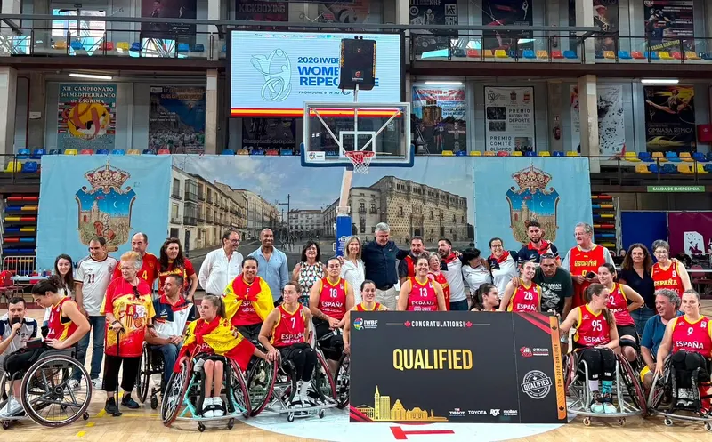 Guadalajara clasifica a España para el Mundial de baloncesto en silla de ruedas femenino