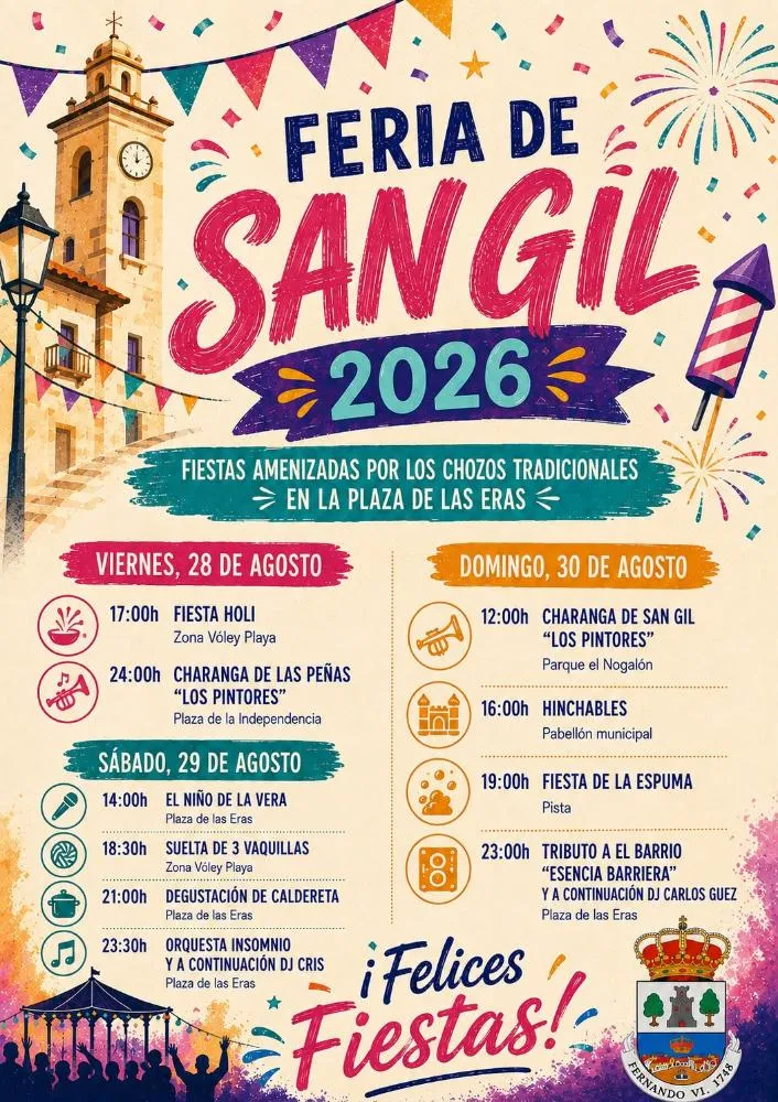 Jerte celebra la Feria de San Gil con actividades para todos los públicos