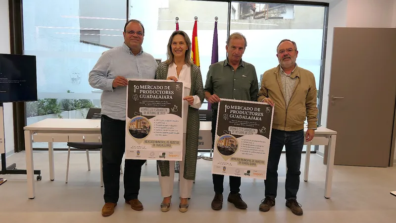 Guadalajara celebra su primer Mercado de Productores para impulsar el sector primario