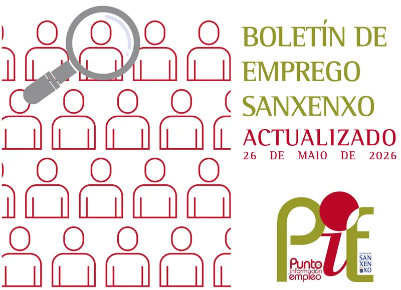 Sanxenxo publica su boletín de empleo actualizado