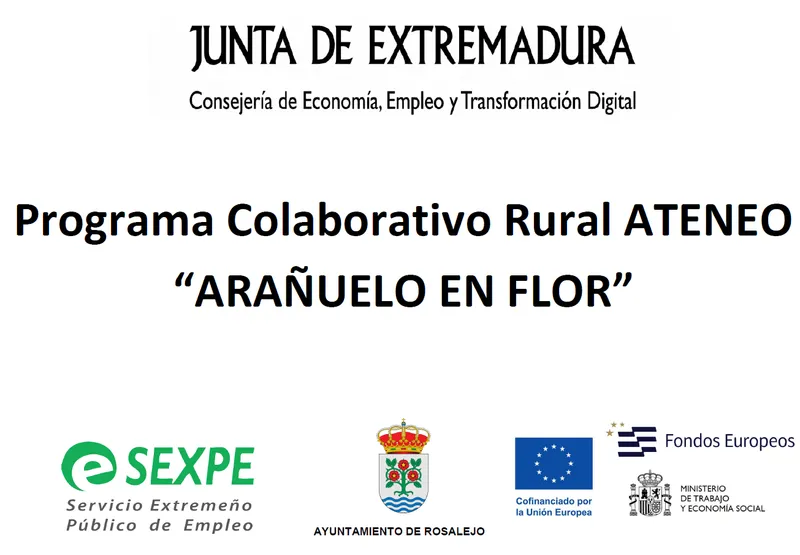 Rosalejo celebra el programa cultural 'Arañuelo en Flor' el 24 de junio