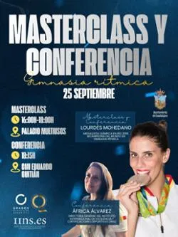 Masterclass y conferencia de gimnasia rítmica con medallista olímpica en Guadalajara
