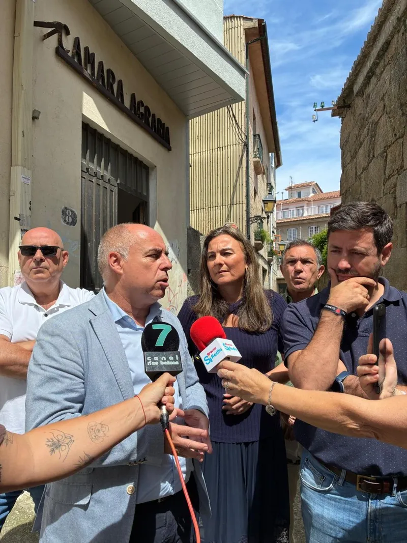 La Diputación de Pontevedra destina 60.000 euros a mejorar la Antiga Cámara Agraria de Cambados