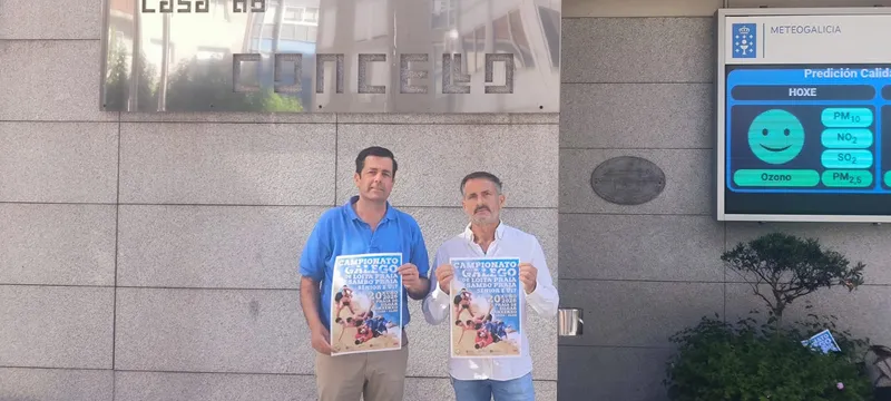 Sanxenxo acoge el Campeonato Gallego de Lucha y Sambo Playa en Silgar