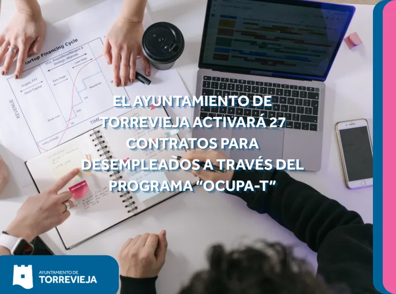 Torrevieja lanza el programa "Ocupa-T" con 27 contratos para desempleados
