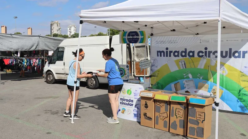 Benidorm acerca la economía circular al mercadillo de Mercasa con la iniciativa 'Mirada Circular'