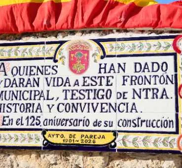 El frontón de Pareja conmemora 125 años de historia con un torneo nacional de frontenis