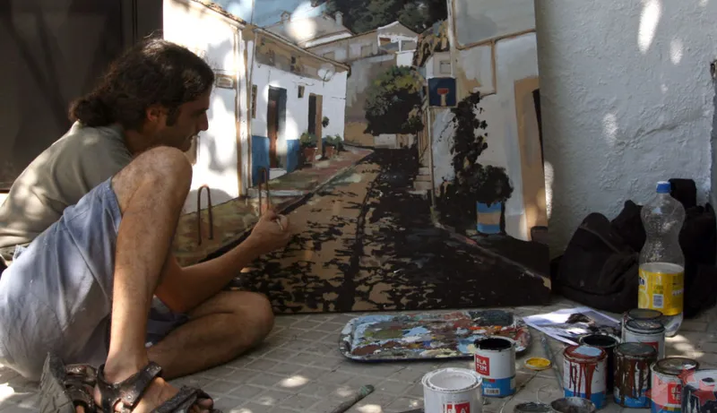 Diego Menacho Pérez expone su obra pictórica en Ubrique