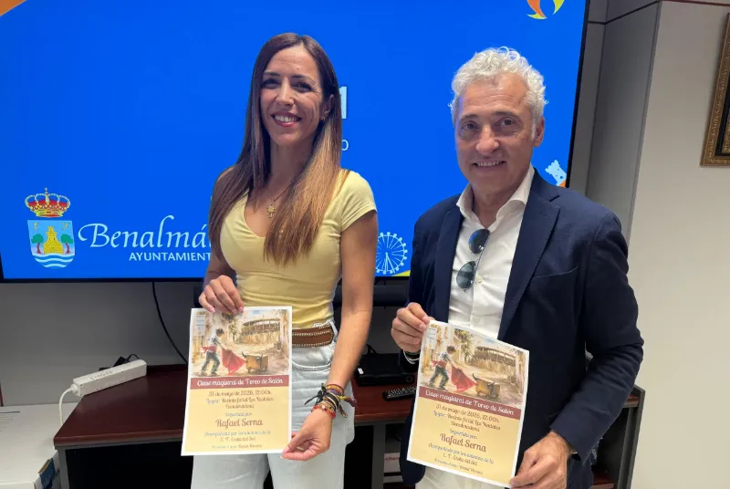 Benalmádena acoge una clase magistral de toreo de salón con Rafael Serna