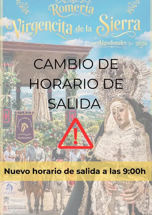 Algodonales ajusta la hora de salida de la Romería tras las peticiones de los colectivos