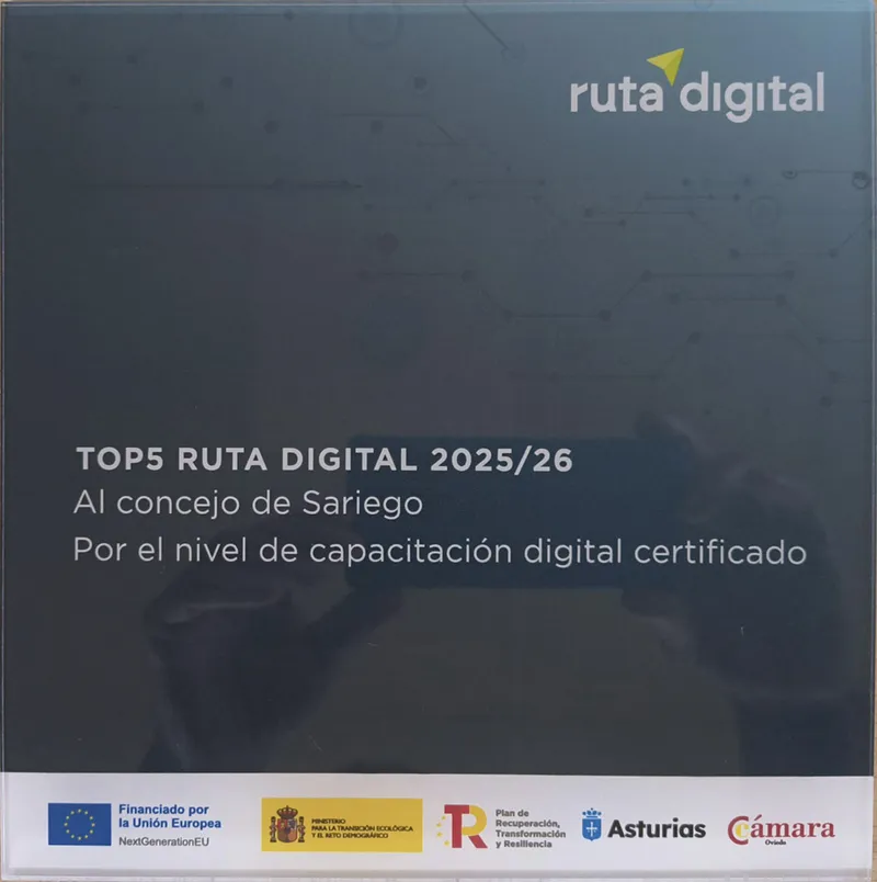 El programa 'Ruta Digital' cierra en Asturias con más de 15.000 certificaciones y reconoce a Sariego