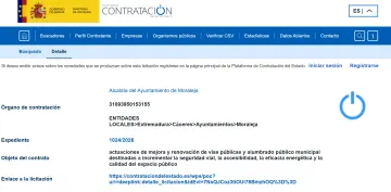 Moraleja licita obras de mejora en vías públicas y alumbrado por 172.000 euros