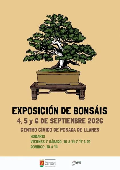 Llanes acoge una exposición de bonsáis con participación nacional