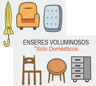 Aguilafuente facilita la recogida de enseres voluminosos a domicilio