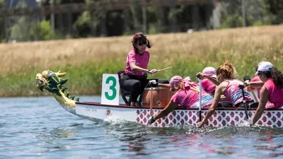 Castelldefels acoge el Dragon Boat Fest y la jornada solidaria 'Rema contra el Càncer'