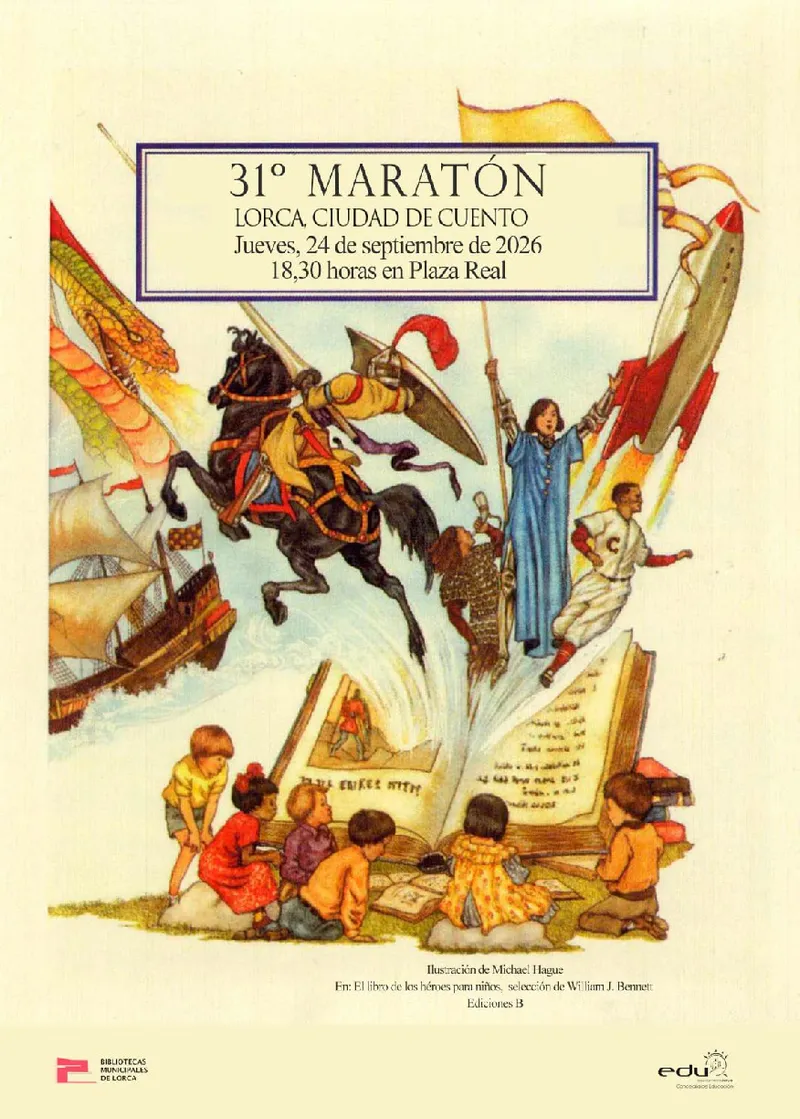 Lorca celebra la 31ª edición del maratón de cuentos 'Ciudad de cuento'