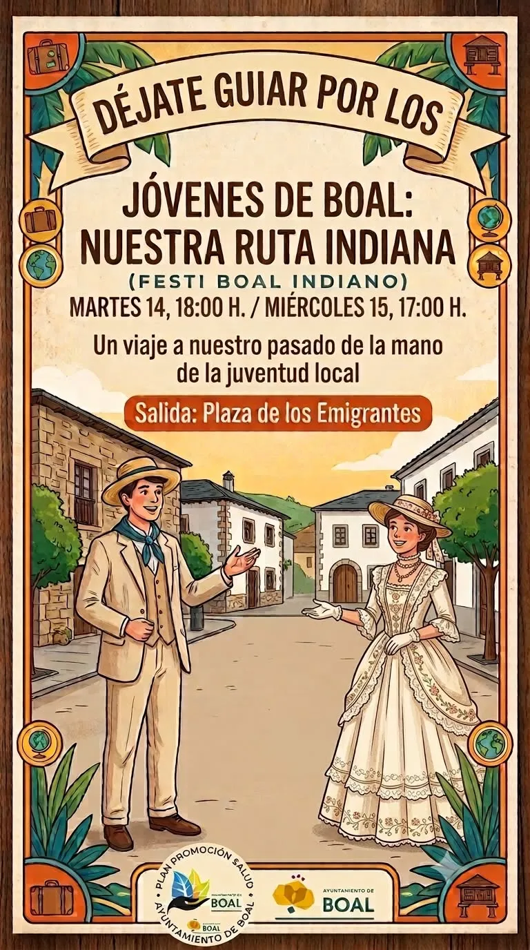 Jóvenes de Boal guiarán rutas históricas sobre la herencia indiana