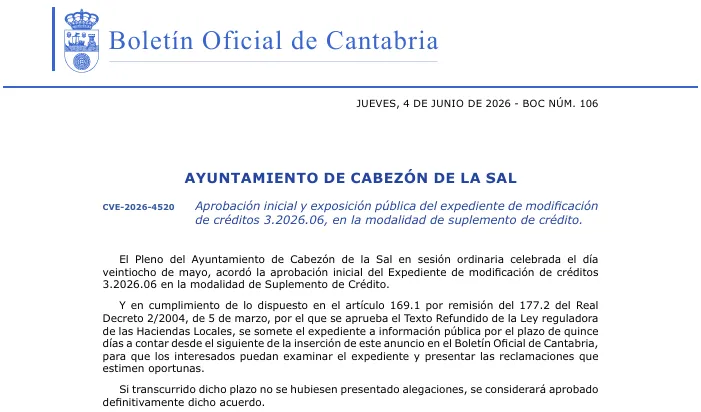 Subasta pública para el aprovechamiento forestal del Monte Mazuco y Tocial en Cabezón de la Sal