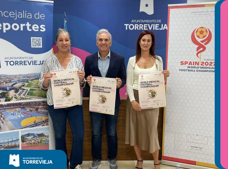 Torrevieja acogerá el Mundial de Fútbol Médico en 2027